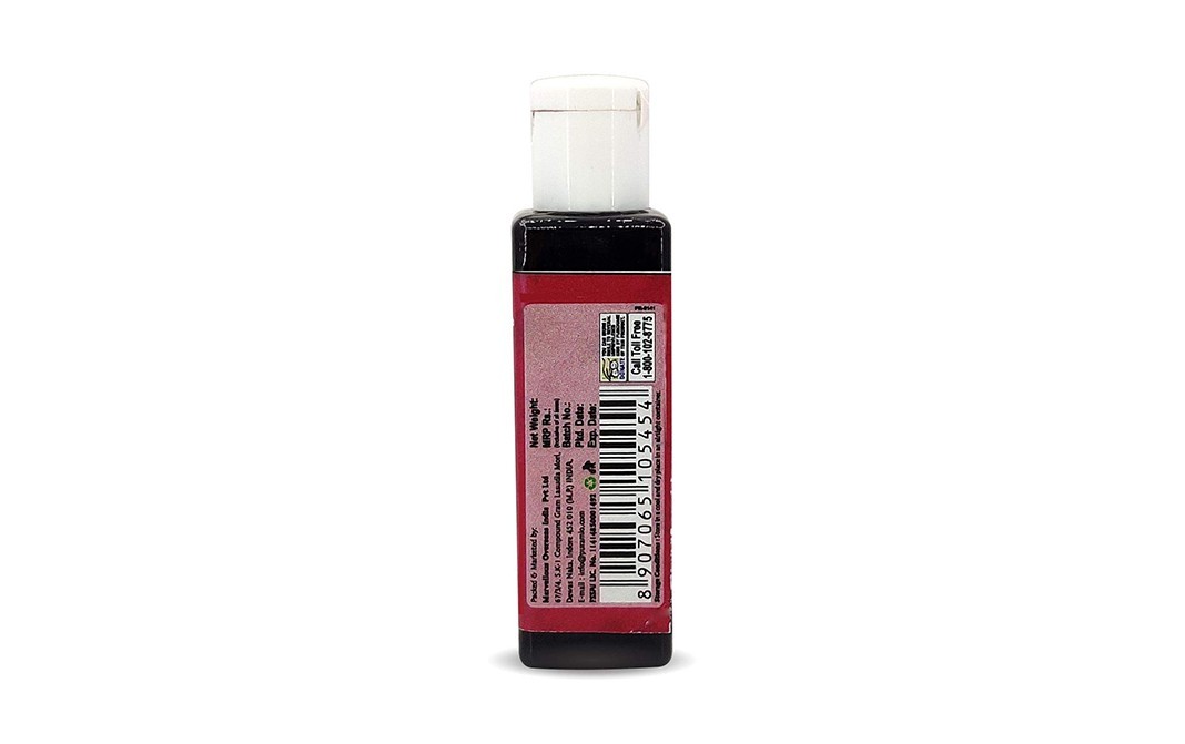 Puramio (Emulsion) Red Rose Flavour With Color   Plastic Bottle  30 millilitre